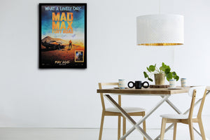 Mad Max: Fury Road Signed Poster with COA