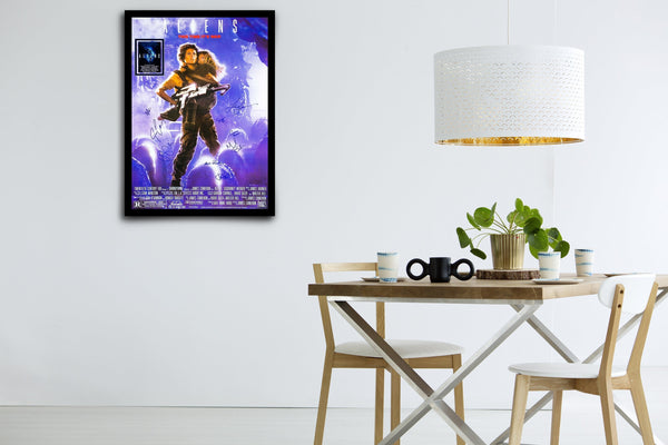 Aliens Signed Poster with COA