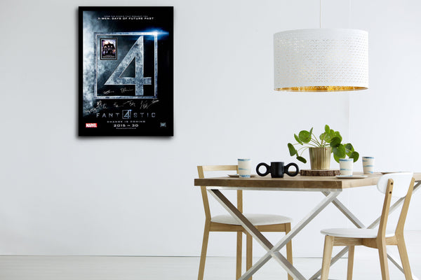 Fantastic Four Signed Poster with COA