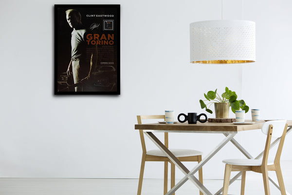 Gran Torino Signed Poster with COA