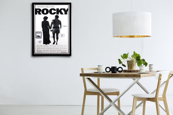 ROCKY - Signed Poster + COA