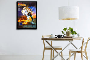 Back to the Future Signed Poster with COA