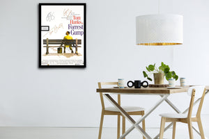 Forrest Gump Signed Poster with COA