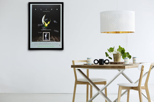 Alien Signed Poster with COA
