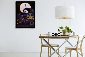 The Nightmare Before Christmas Signed Poster with COA