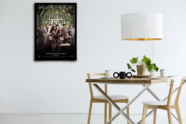 Beautiful Creatures Signed Poster with COA