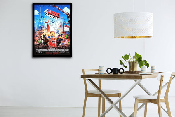 The Lego Movie Signed Poster with COA