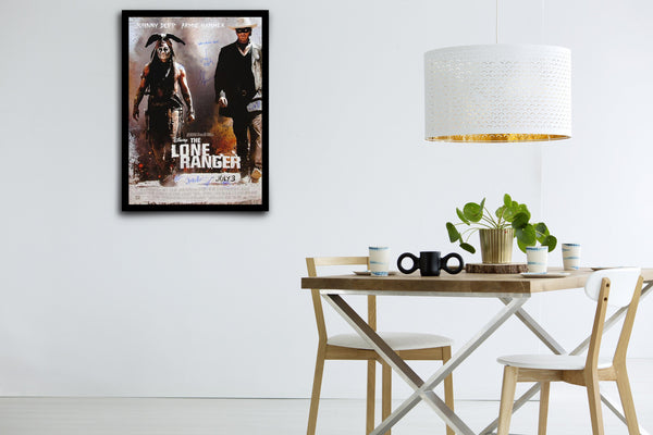 THE LONE RANGER - Signed Poster + COA