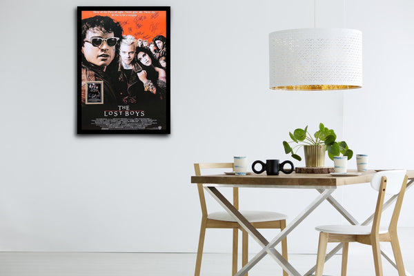 The Lost Boys Signed Poster with COA