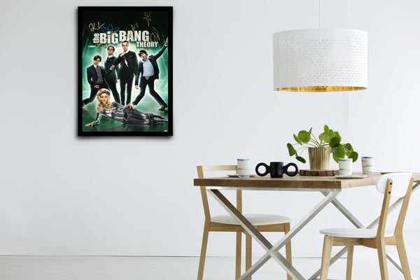 The Big Bang Theory Signed Poster with COA