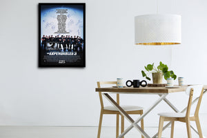 Expendables 3 Signed Poster with COA