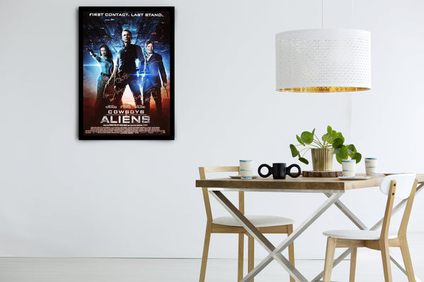 Cowboys and Aliens Signed Poster with COA