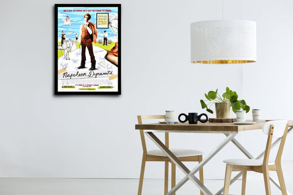 Napoleon Dynamite Signed Poster with COA