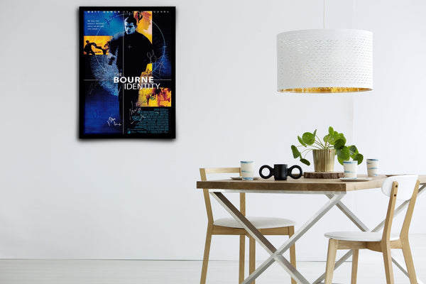 The Bourne Identity Signed Poster with COA