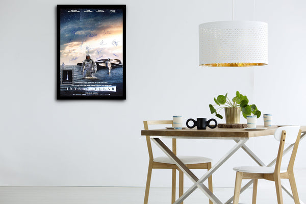 Interstellar Signed Poster with COA