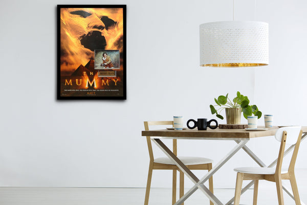 The Mummy 1999 - Signed Poster + COA