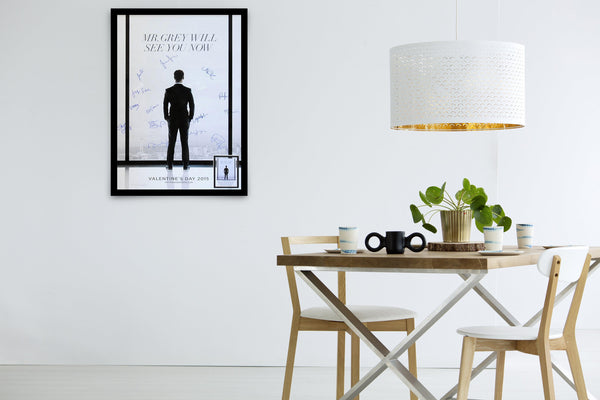 Fifty Shades of Grey Signed Poster with COA