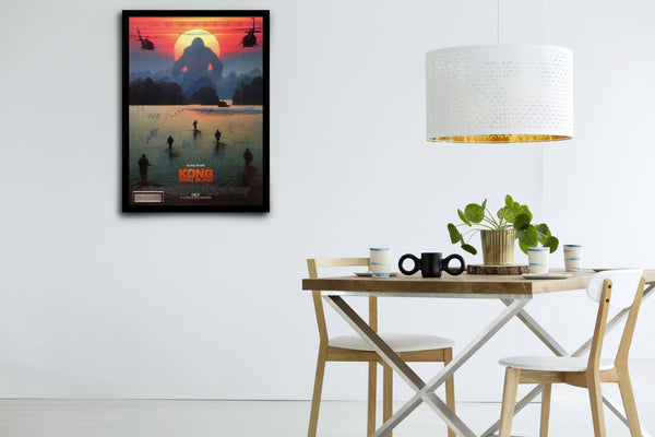 Kong: Skull Island Signed Poster with COA