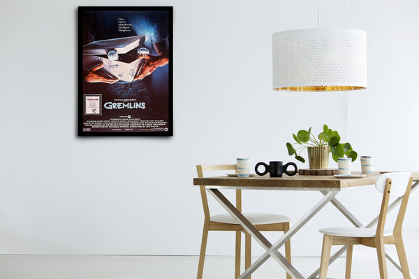 Gremlins Signed Poster with COA