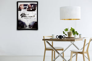 The Fate of the Furious Signed Poster with COA