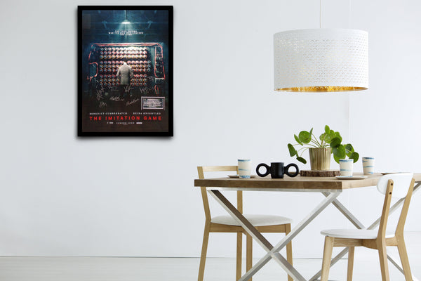 The Imitation Game Signed Poster with COA