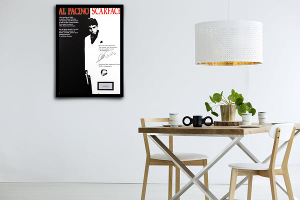 Scarface Signed Poster with COA