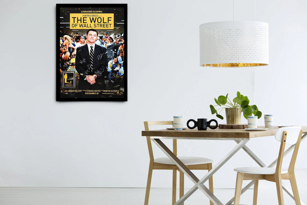 The Wolf of Wall Street Signed Poster with COA