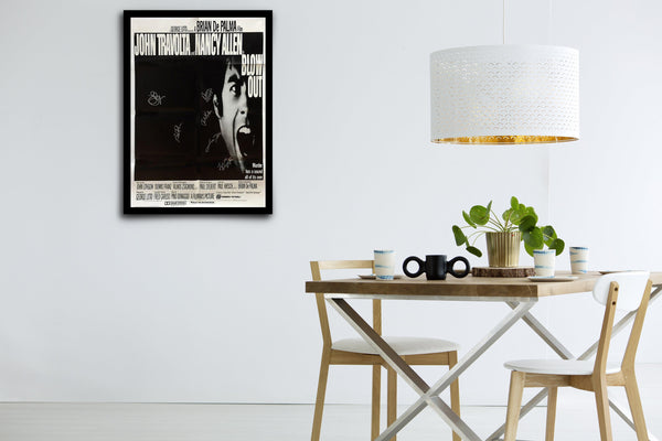 Blow Out Signed Poster with COA