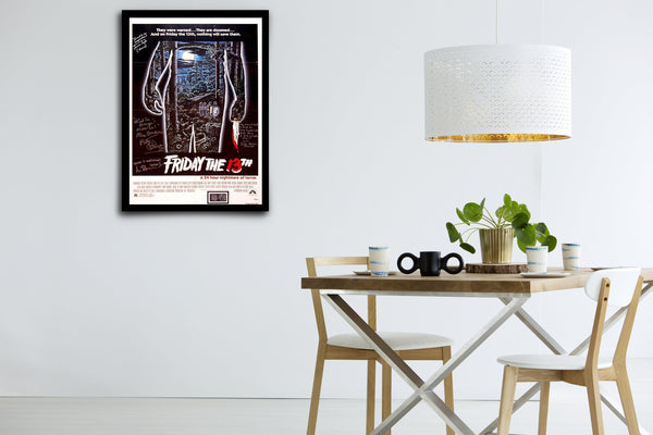 Friday the 13th Signed Poster with COA