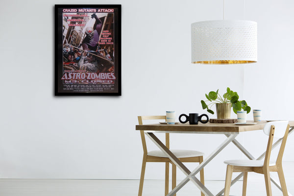 Astro Zombies: M3 Cloned Signed Poster with COA