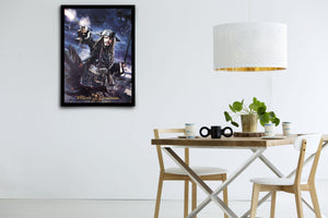 Pirates of the Caribbean Dead Man Tell No Tales Signed Poster with COA