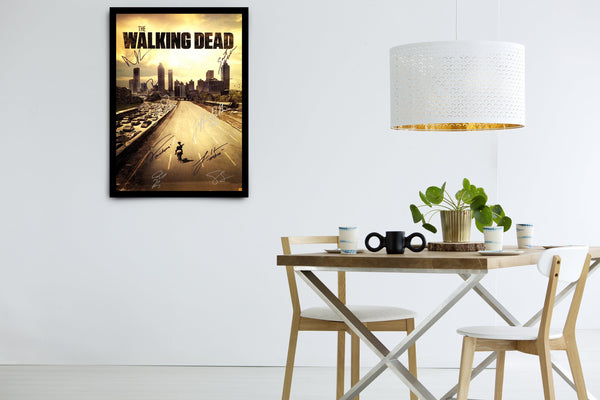 The Walking Dead Signed Poster with COA