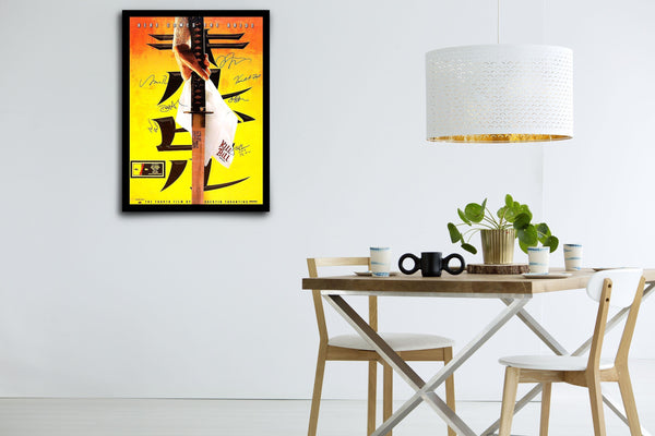 Kill Bill Signed Poster with COA