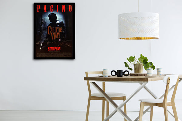 AL PACINO CARLITO's WAY - Signed Poster + COA