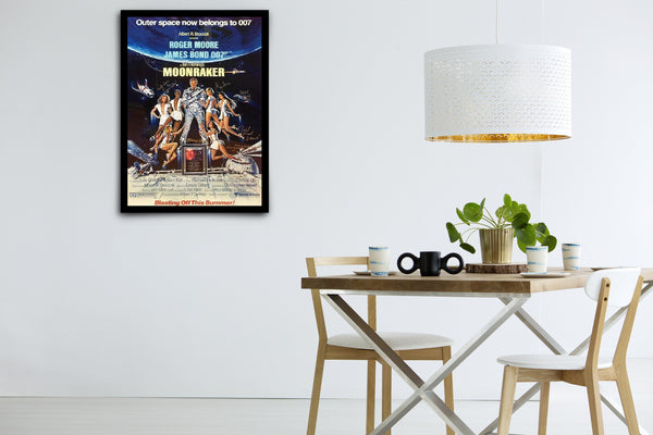 Moonraker Signed Poster with COA
