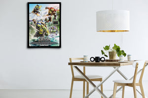 Teenage Mutant Ninja Turtles Signed Poster with COA