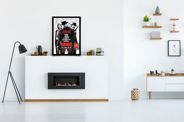 Django Unchained Signed Poster with COA