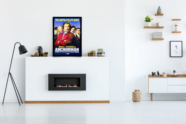 Anchorman: The Legend of Ron Burgundy Signed Poster with COA