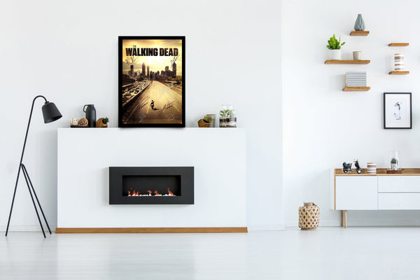 The Walking Dead Signed Poster with COA