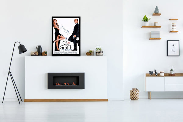 Mr. and Mrs. Smith Original Movie Poster Signed Poster with COA
