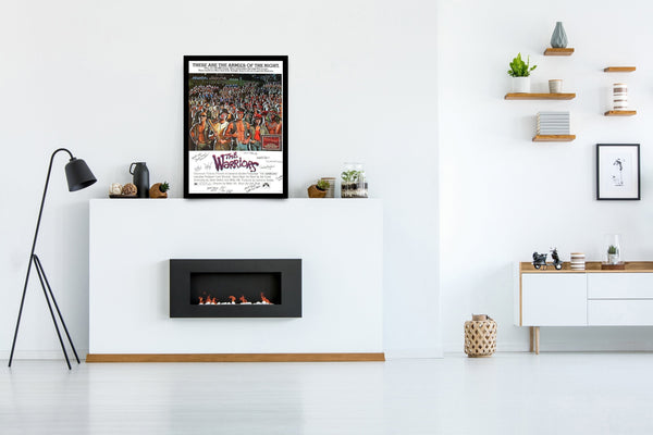 The Warriors Signed Poster with COA