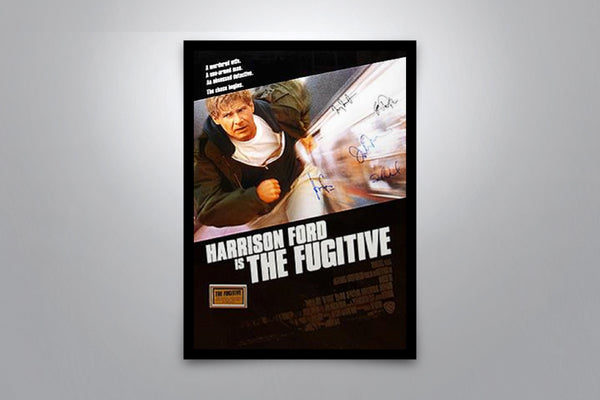 The Fugitive Signed Poster with COA