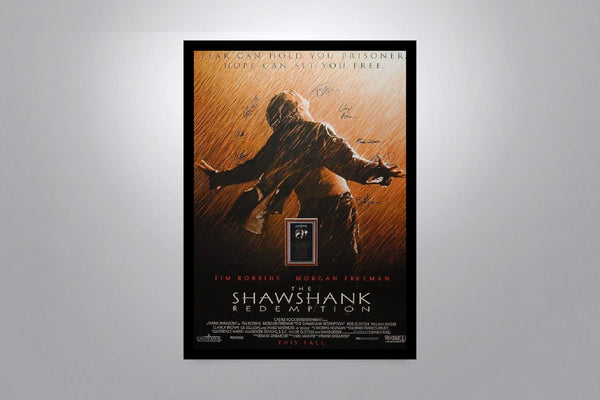 The Shawshank Redemption Signed Poster with COA
