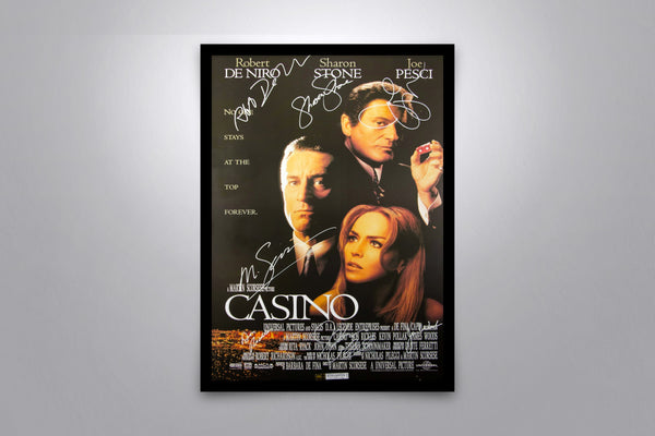 Casino Signed Poster with COA