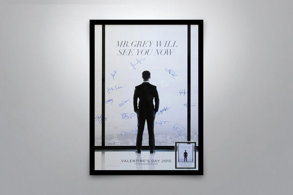 Fifty Shades of Grey Signed Poster with COA