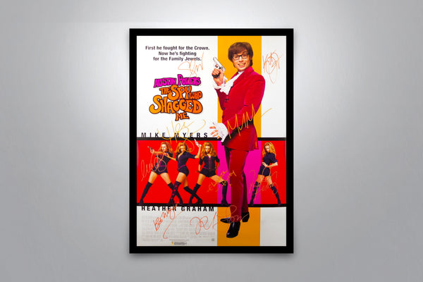 Austin Powers: The Spy Who Shagged Me Signed Poster with COA