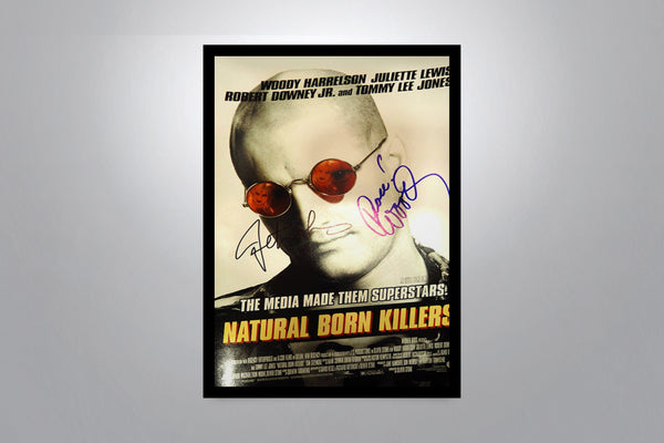 Natural Born Killers Signed Poster with COA