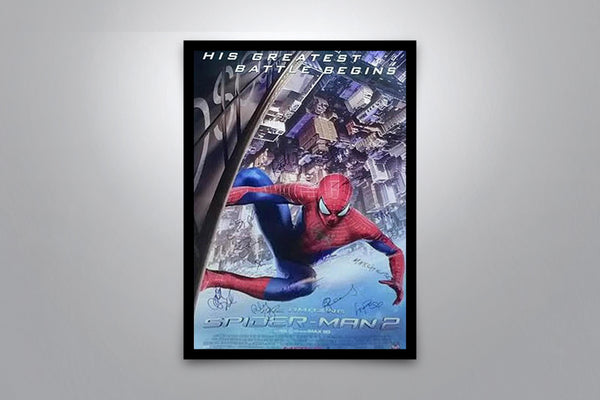 The Amazing Spider-Man 2 Signed Poster with COA