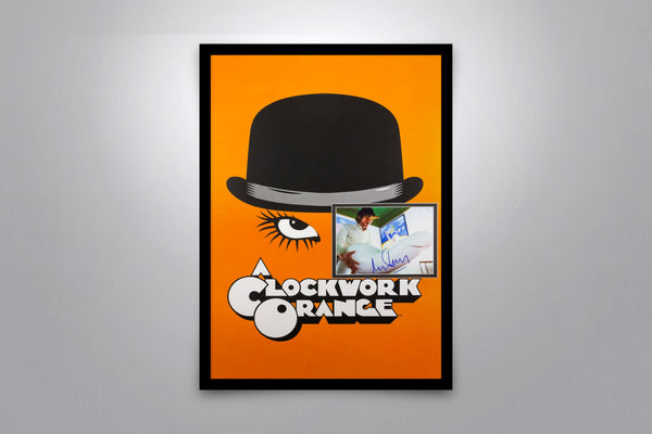 Clockwork Orange Signed Poster with COA