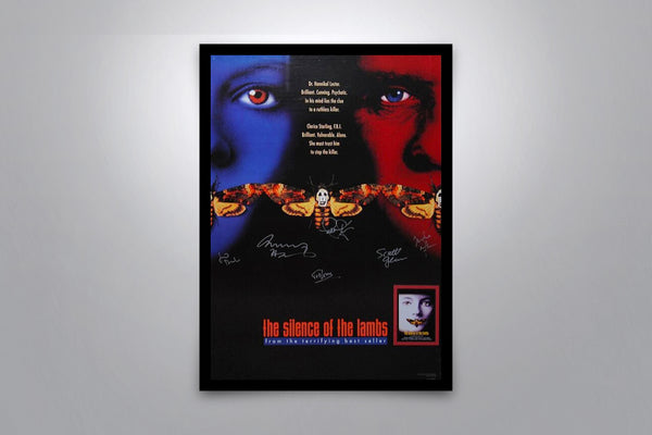 The Silence of the Lambs Signed Poster with COA
